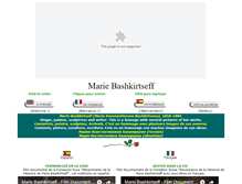 Tablet Screenshot of bashkirtseff.com.ar